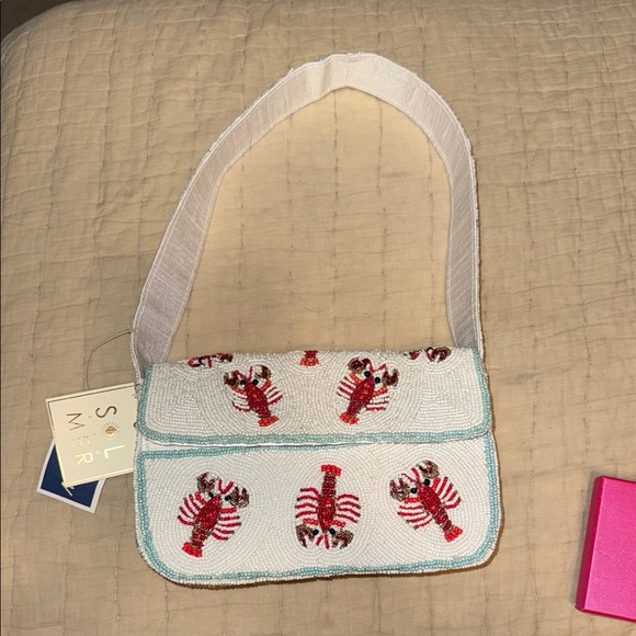 MADE IN INDIA VIRAL BEADED LOBSTER BAG!!! 🦞 - Picture 2 of 5